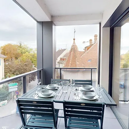 Appartamento Les Loges Balcon Et Parking Colmar